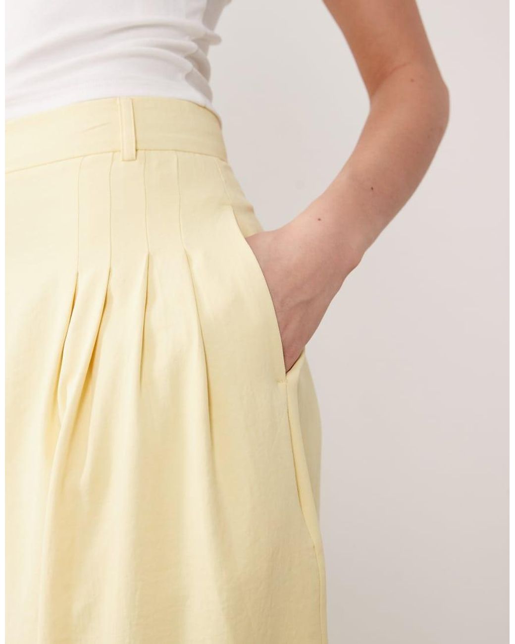 Miss Selfridge Natural Tailored Balloon Pants