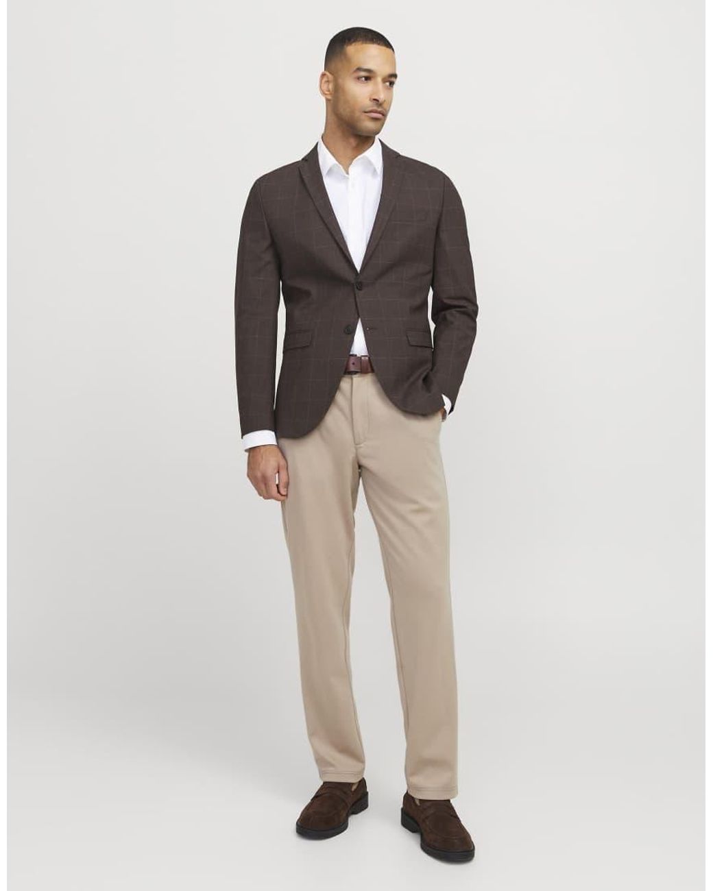 Jack & Jones Natural Chino Trousers for men
