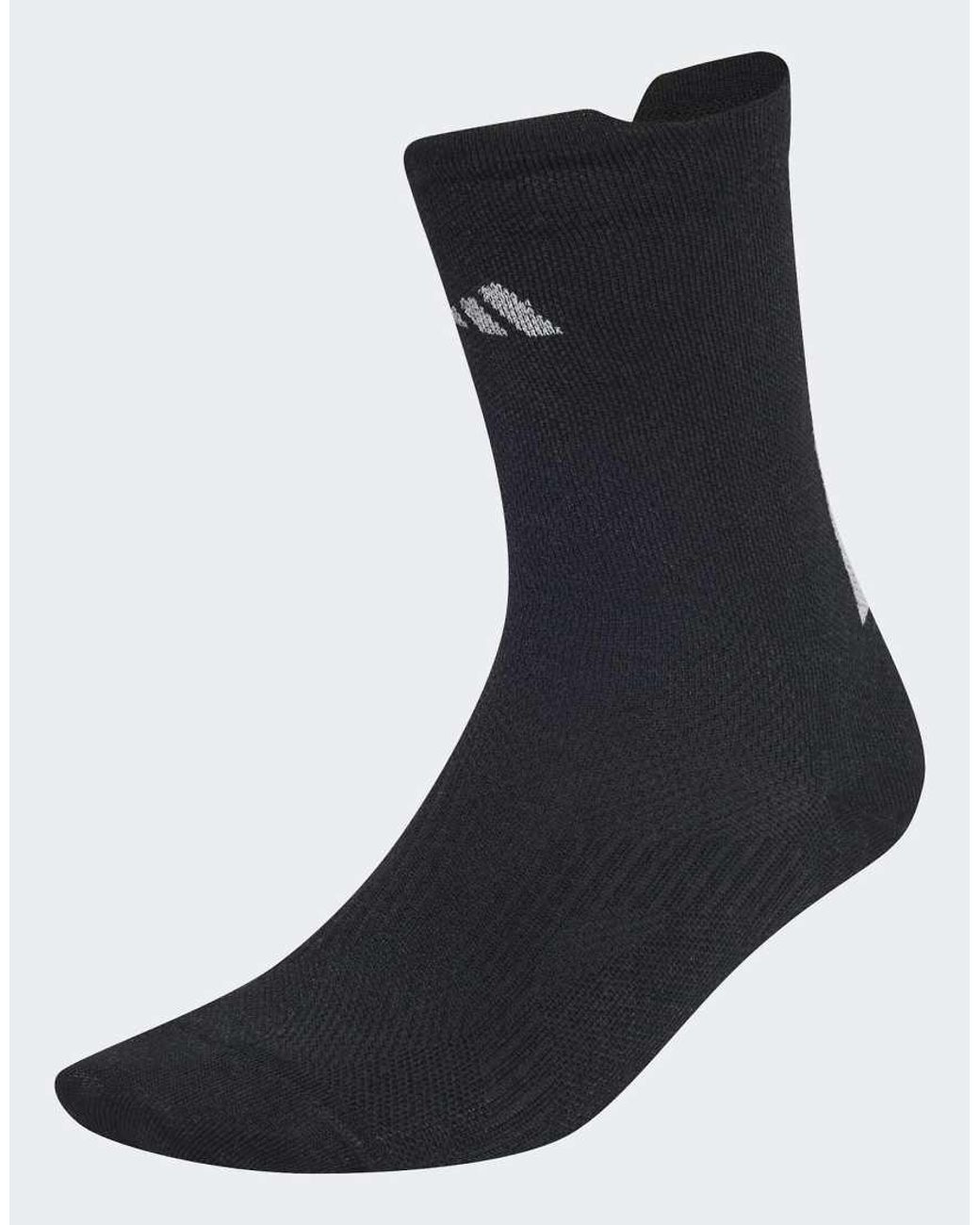Adidas Originals Black Running Reflective Crew Sock
