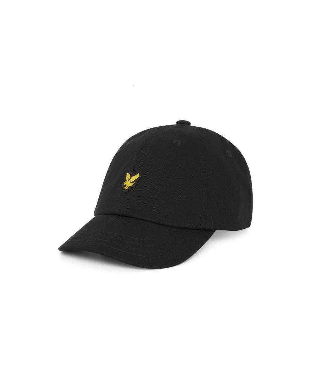 Lyle & Scott Black Headwear Baseball Cap for men