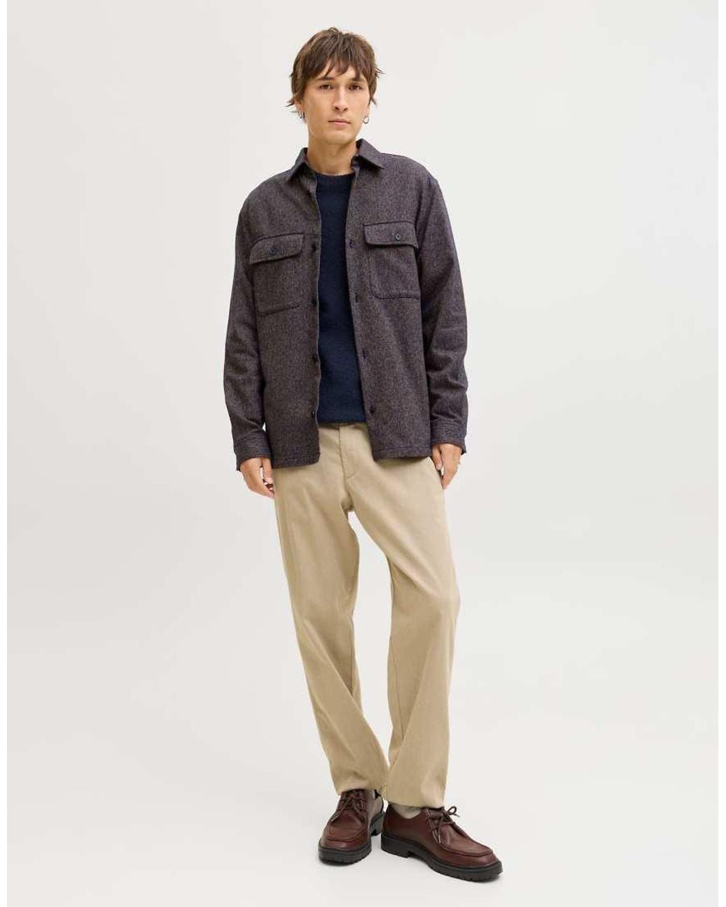 Jack & Jones Blue Overshirt for men