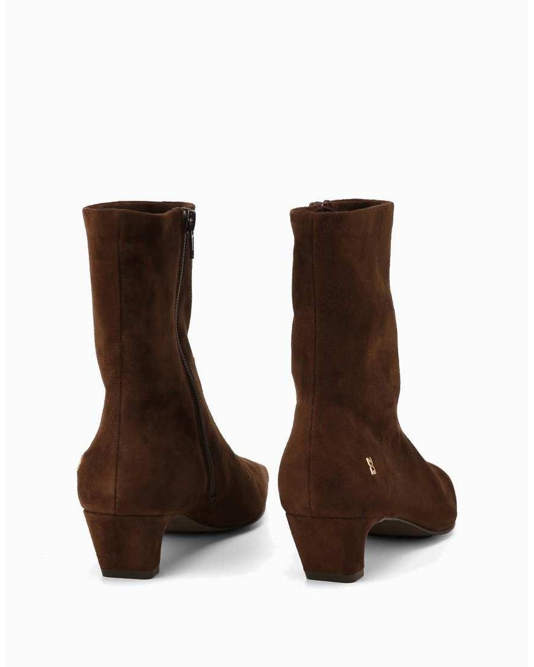 Nokwol Brown Rena Ankle Boots