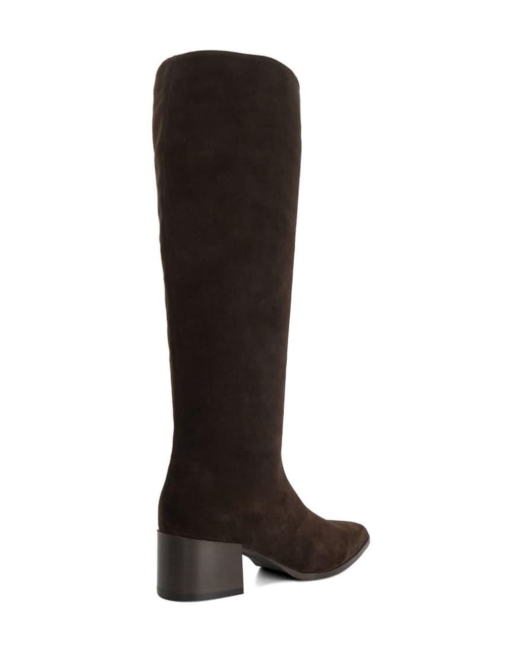 Dune Brown Tautly Knee High Boots