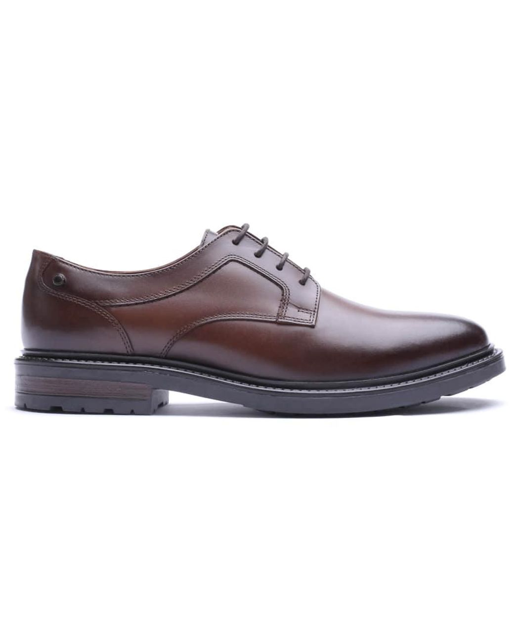 Base London Brown Carter Lace Up Shoe for men