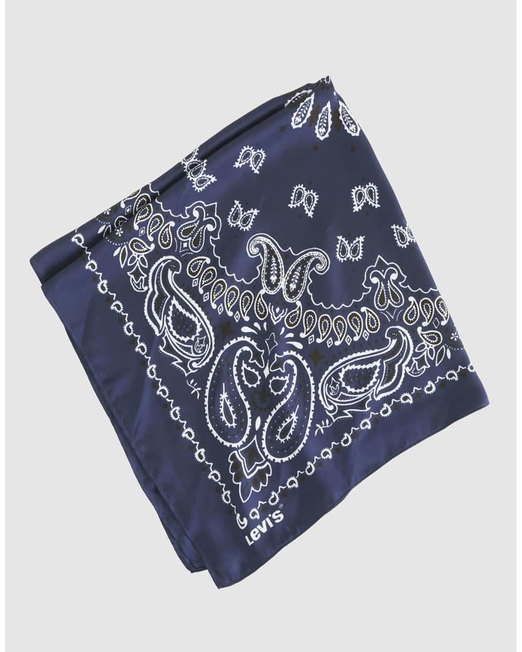 Levi's Blue Satin Bandana