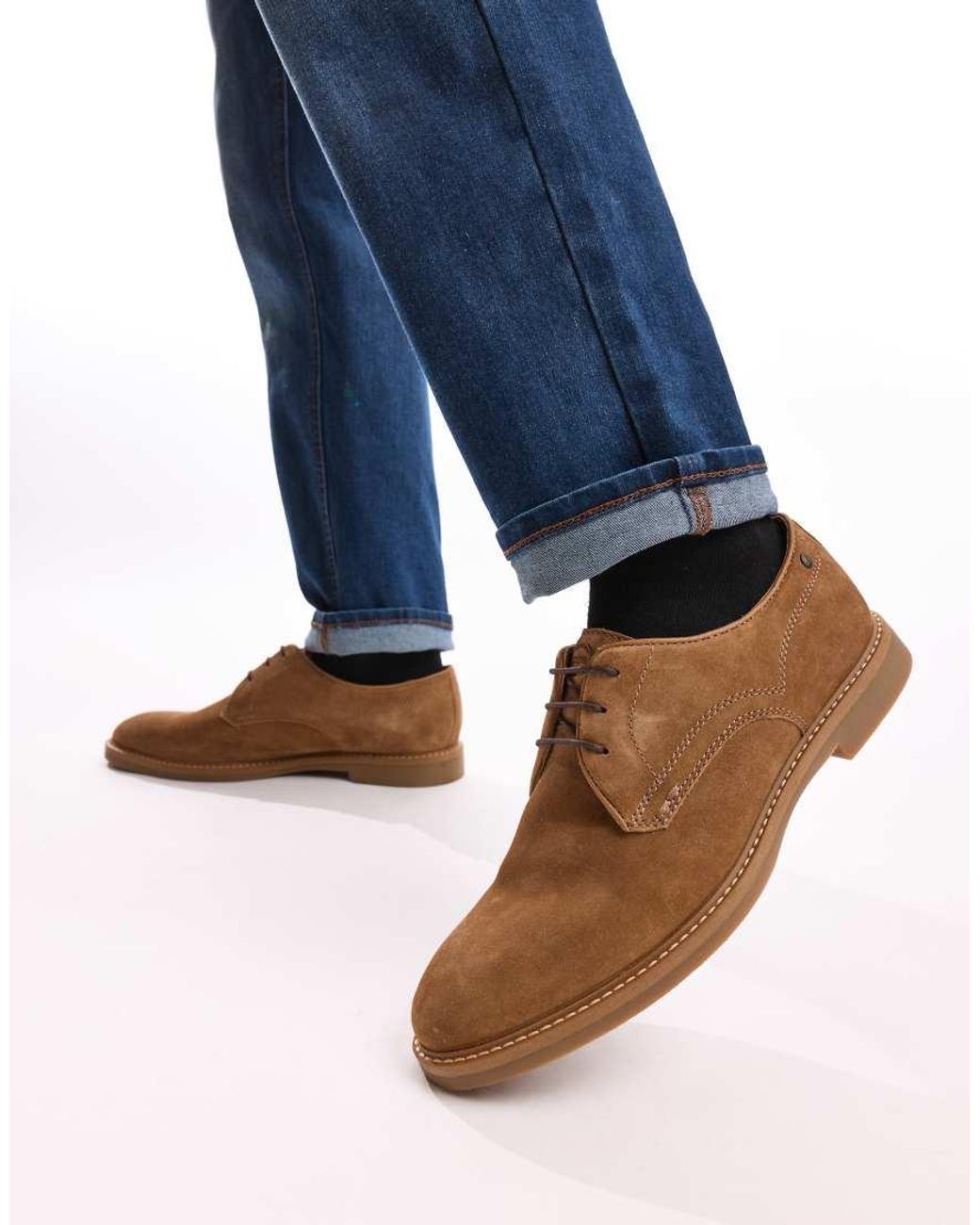 Base London Blue Strand Lace Up Shoe for men