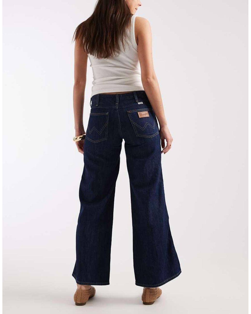 Wrangler Blue World Wide Mid-rise Jeans