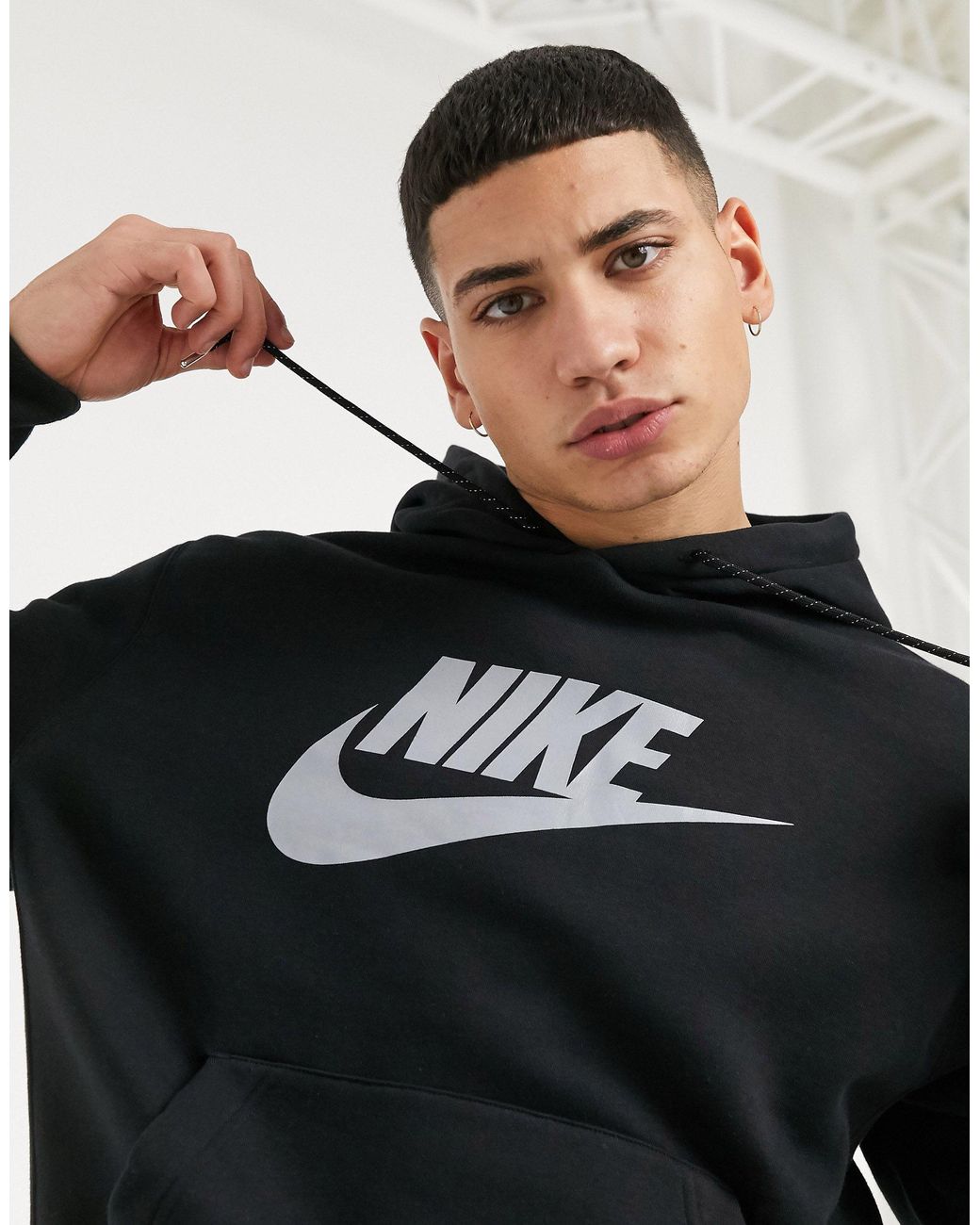 nike reflective hoodie