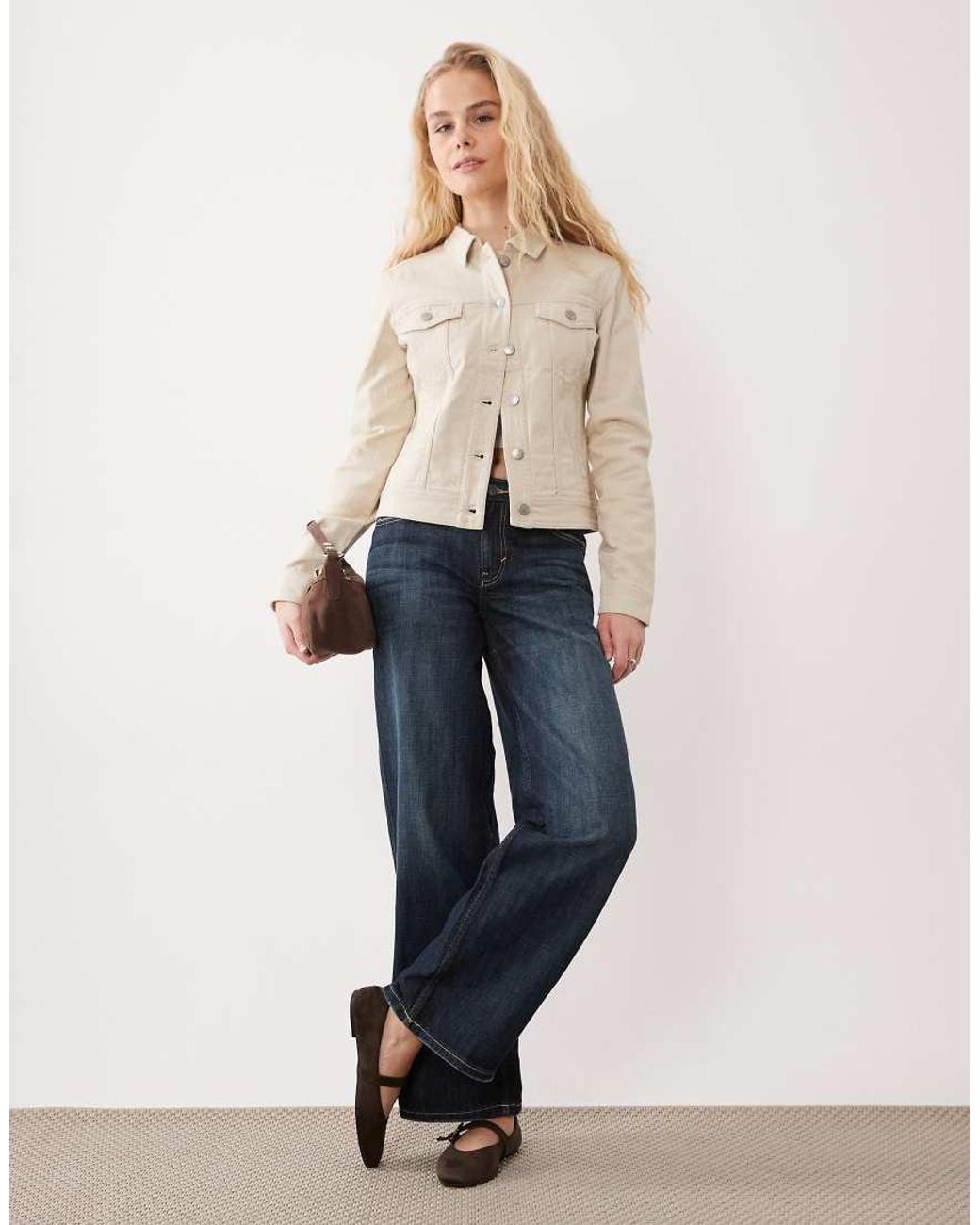 Threadbare Natural Denim Jacket