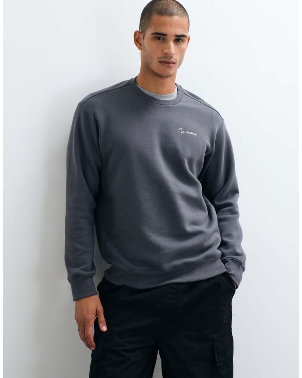 Berghaus Blue Essential Logo Sweatshirt for men
