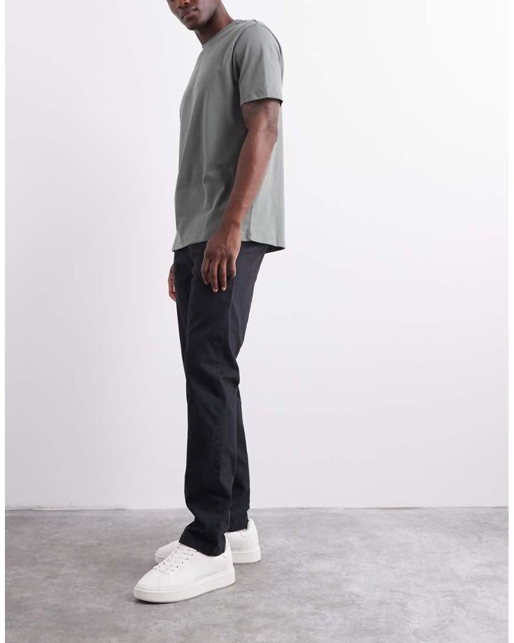 ASOS Natural Slim Chinos for men