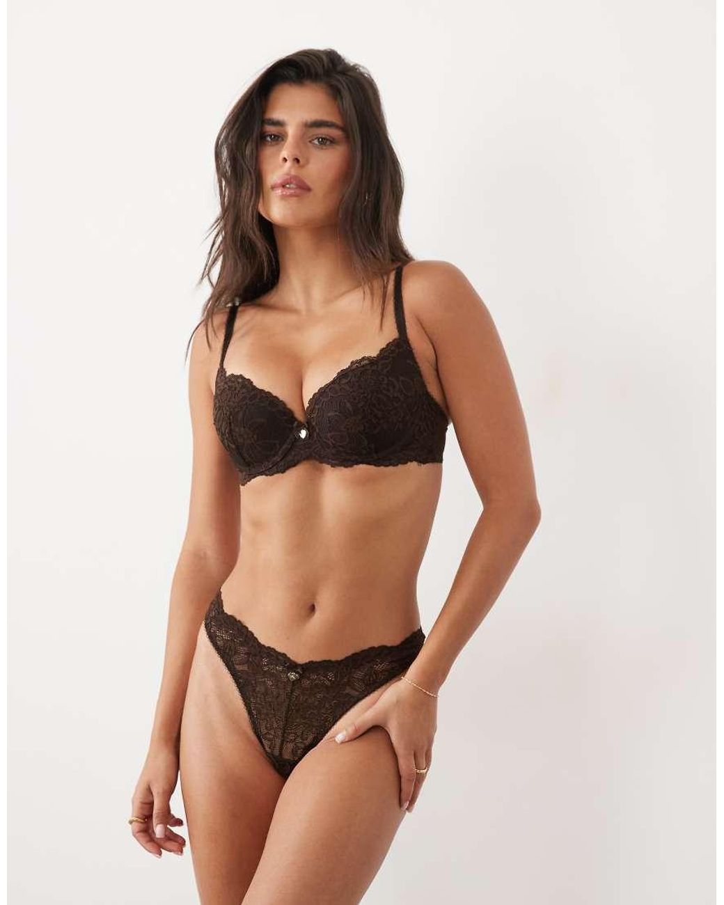 Boux Avenue Black Billie Balconette Bra
