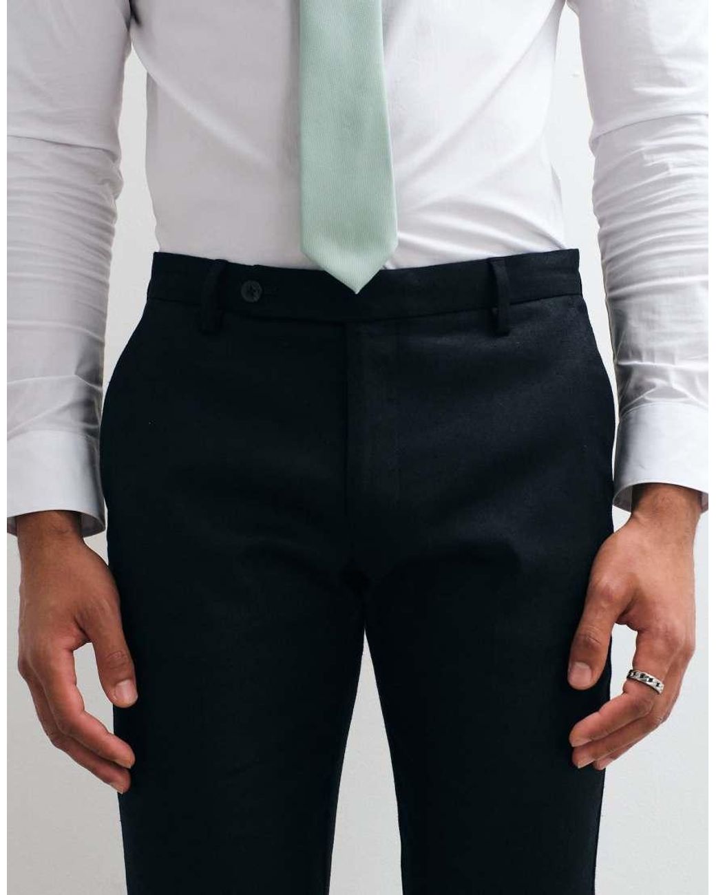 ASOS Black Skinny Suit Pants for men