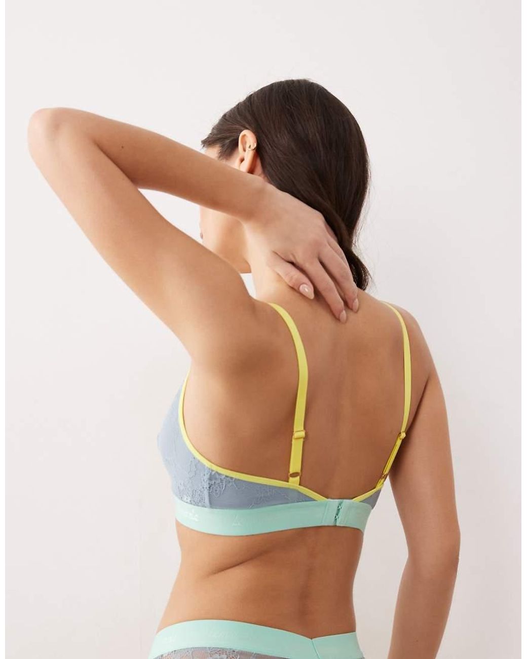 Lemonade Dolls Blue Trilogy Lace Bralet