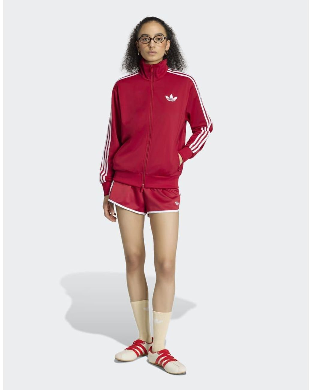 Adidas Originals Red Firebird Track Top Loose
