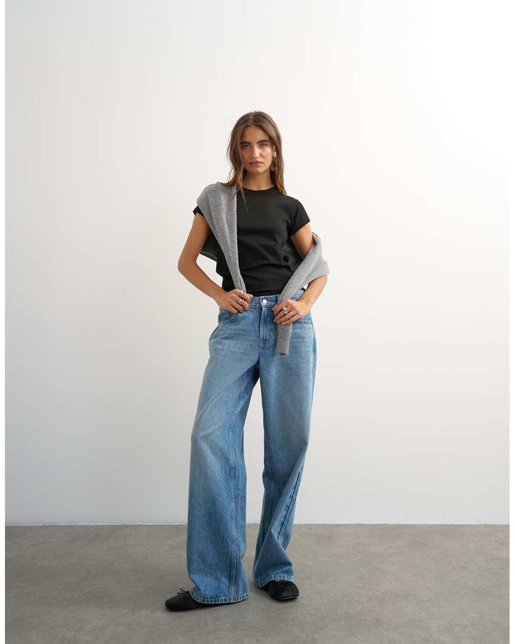 TOPSHOP Blue Everyday Tee