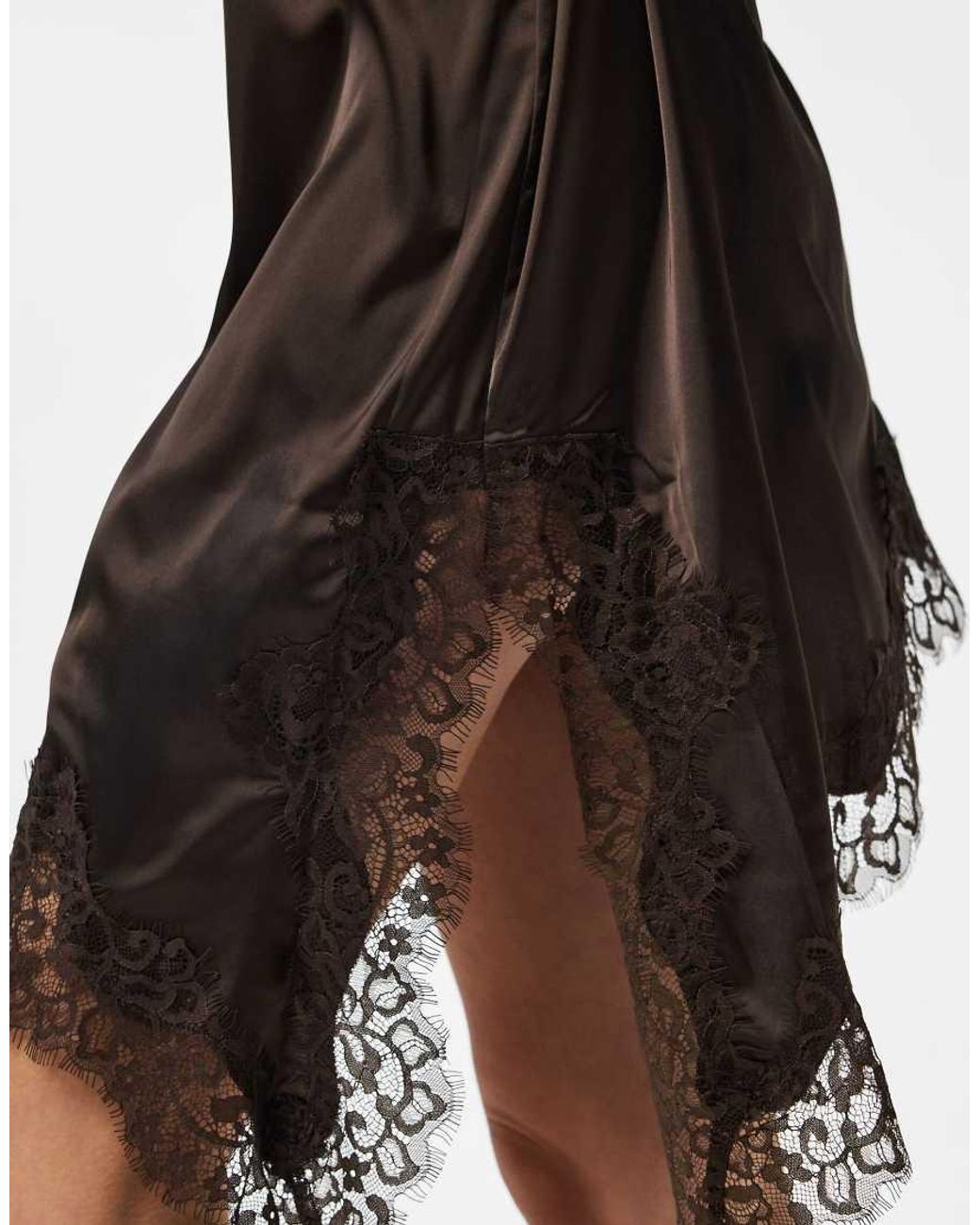 Pieces Brown Mini Dress