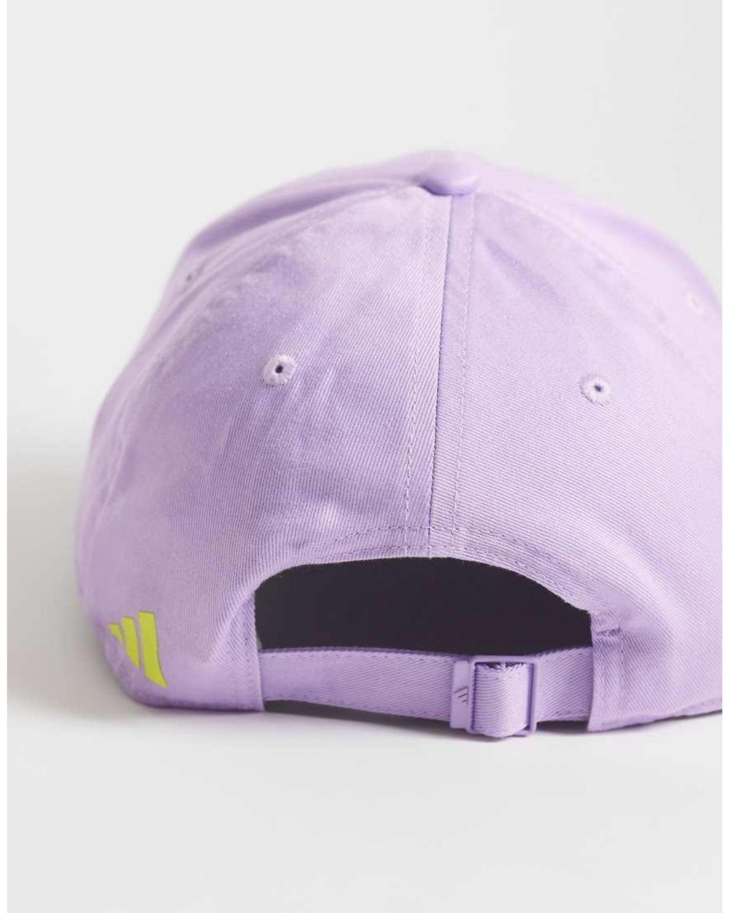 Adidas Originals Purple Adidas Training Three Stripes Studios Baseball Cap