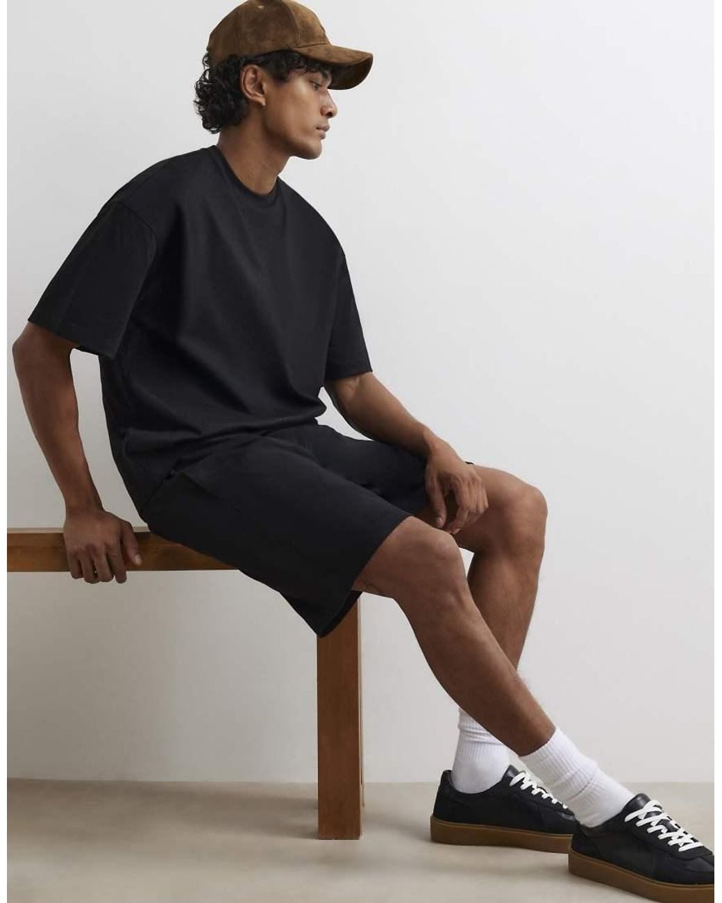 River Island Blue Oversized Fit T-Shirt And Shorts Set for men