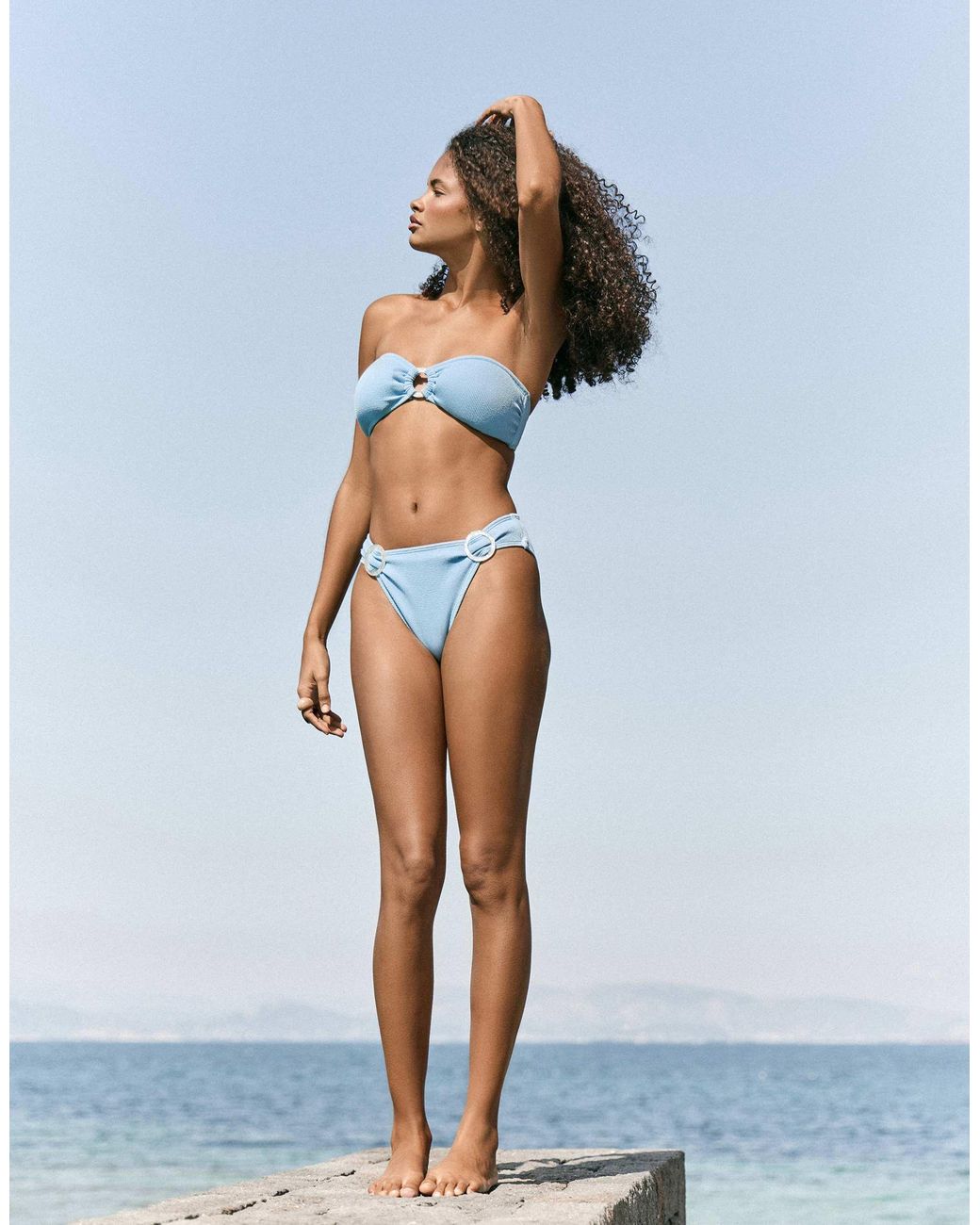 Bas 4th & Reckless en coloris Blue