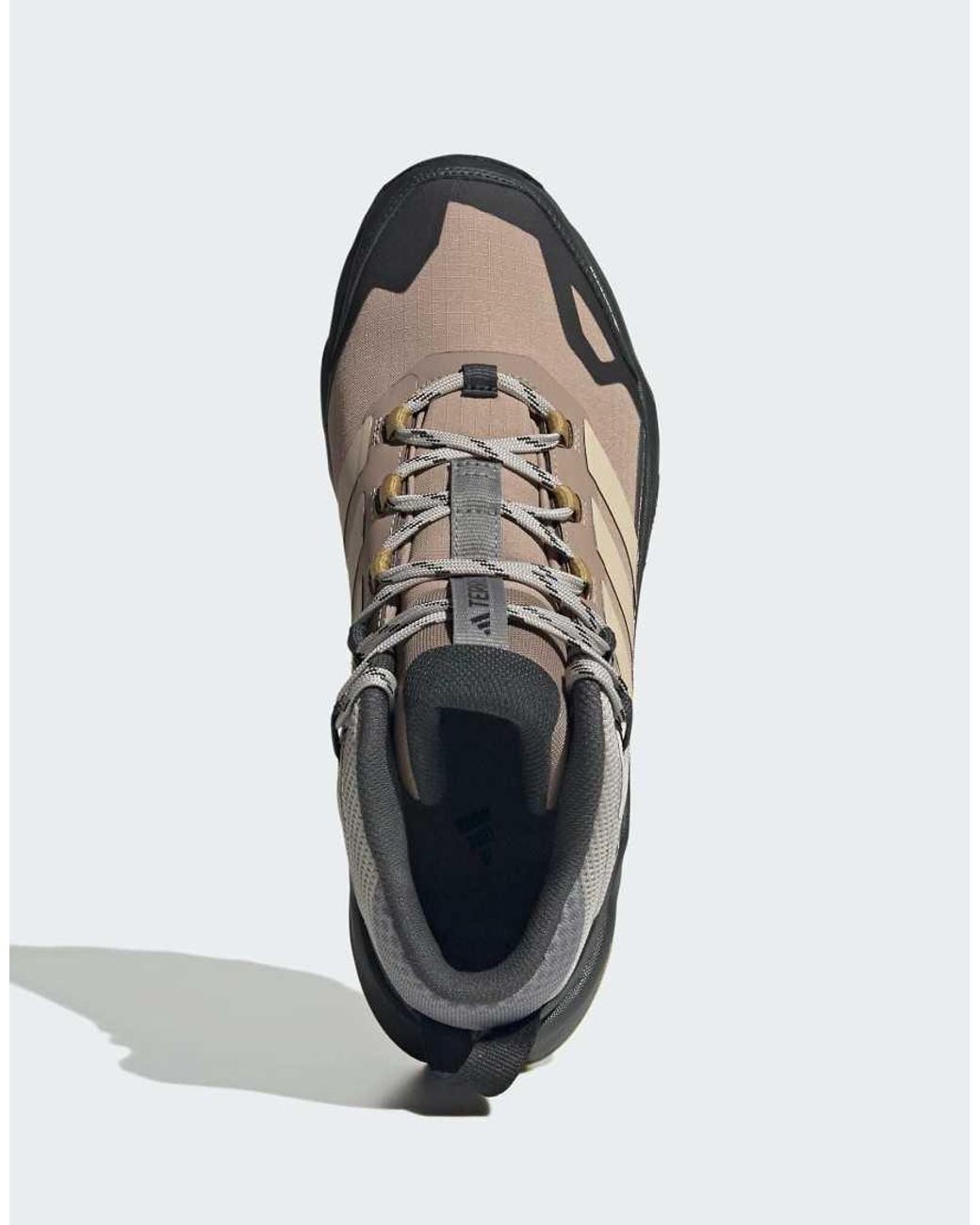 Adidas Originals Black Terrex Skychaser Ax5 Mid Gore-tex Hiking Shoes for men