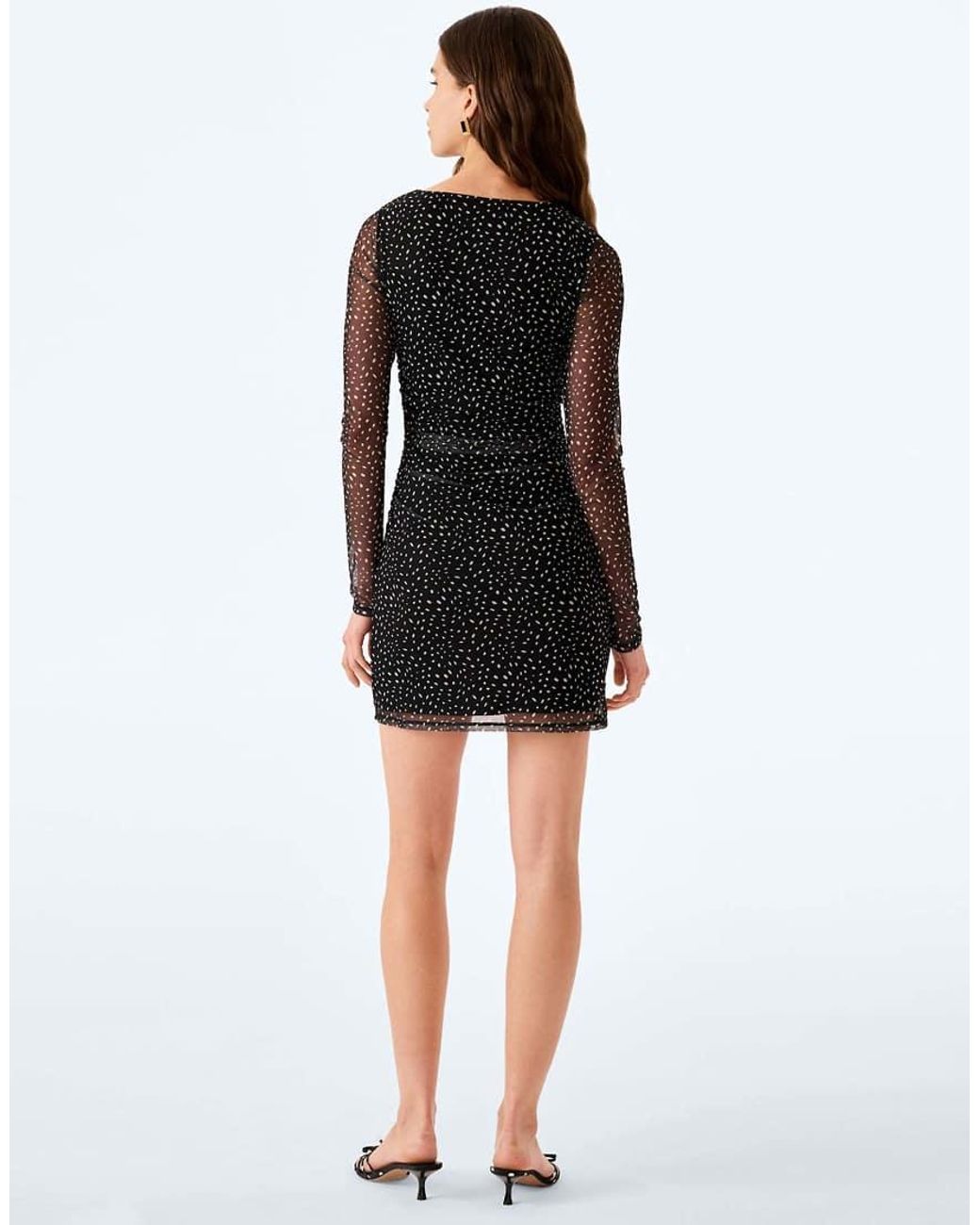 OMNES Black Milena Dress