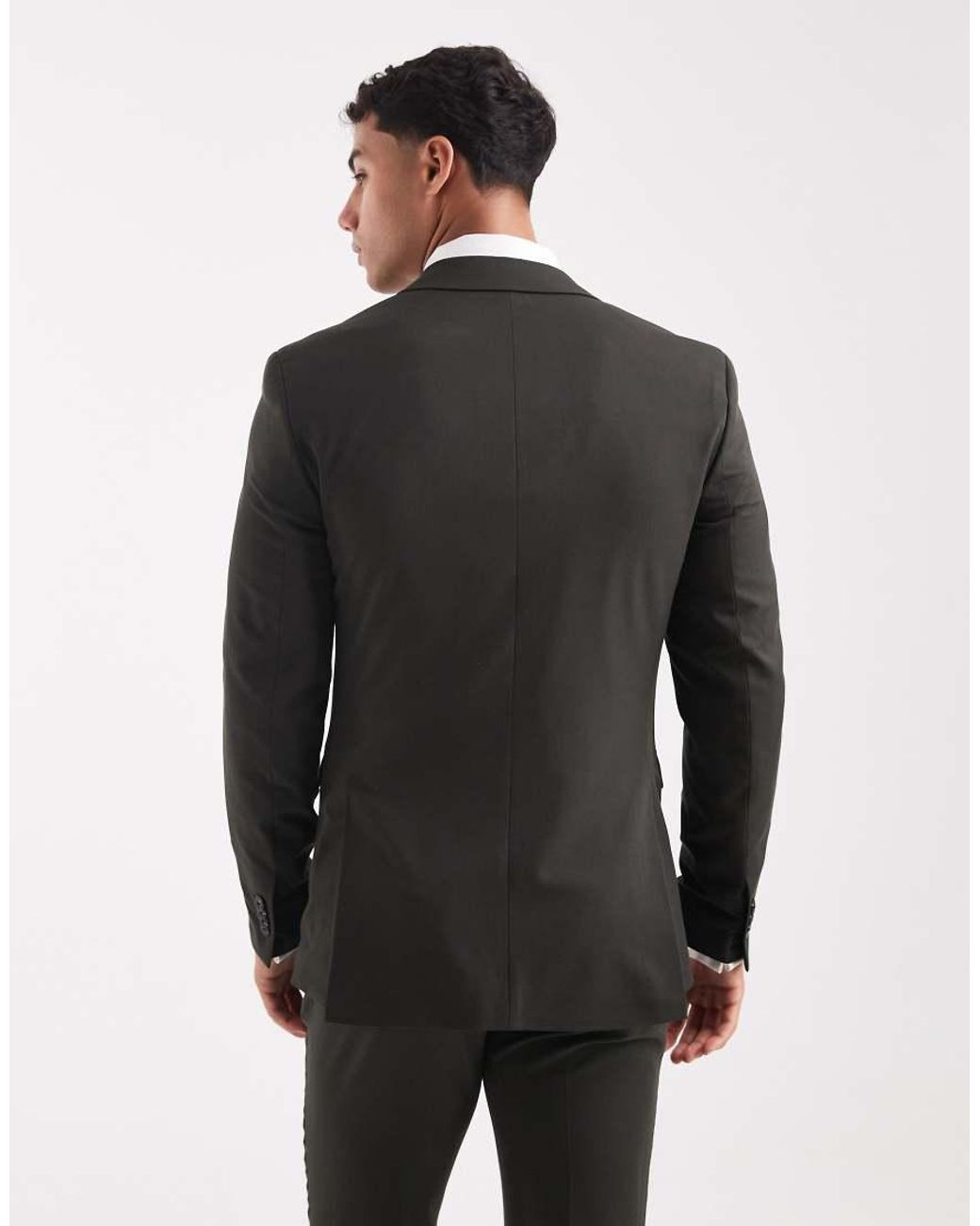 Jack & Jones Gray Super Slim Suit Jacket for men
