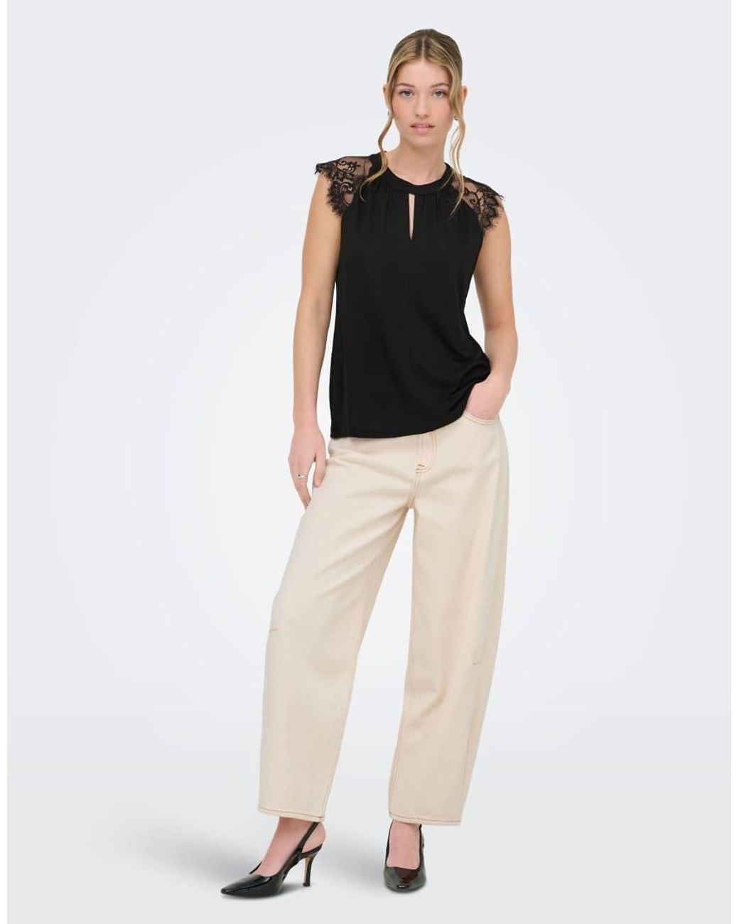 Top De ONLY de color Black