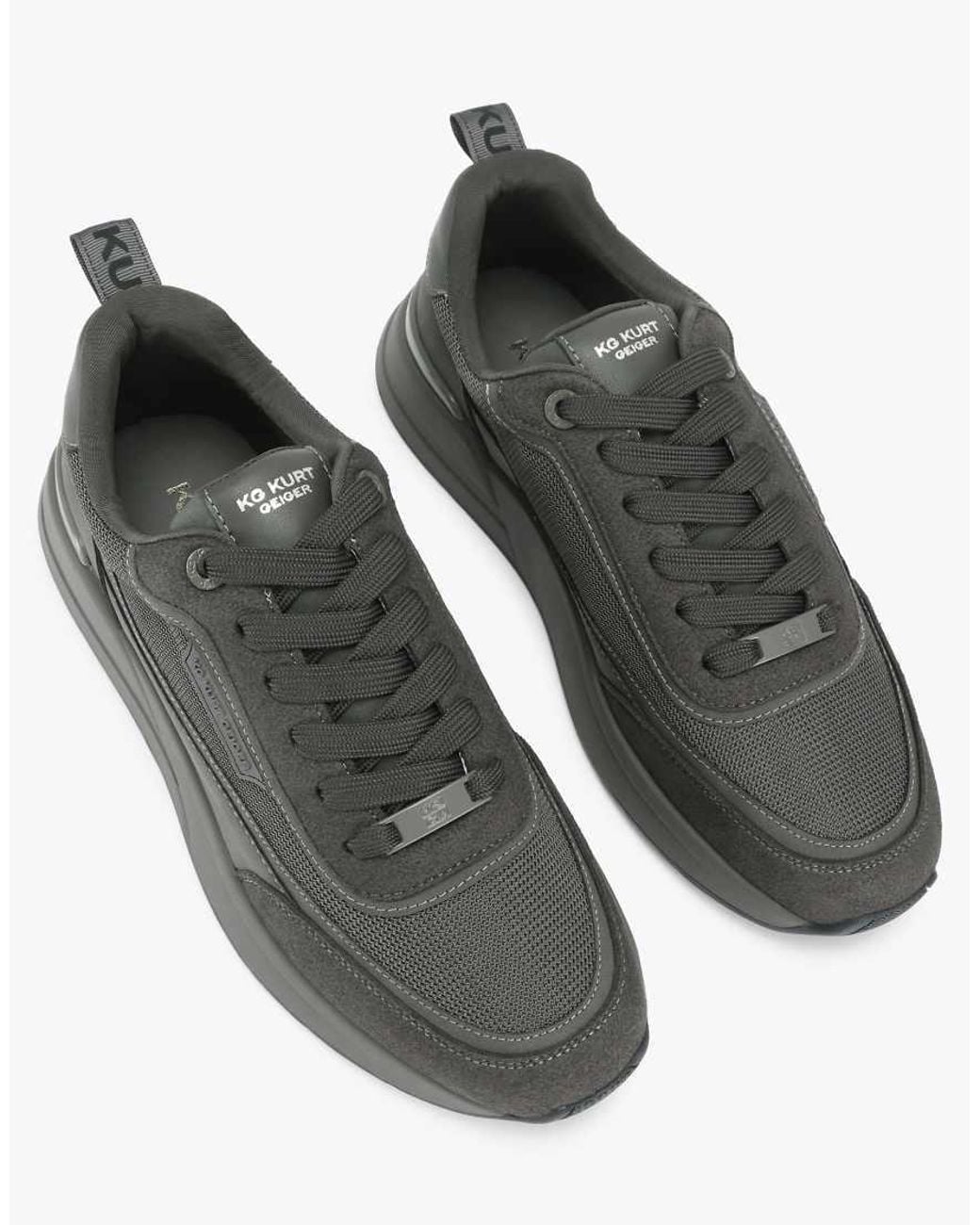 KG by Kurt Geiger Gray Jackson Trainers for men