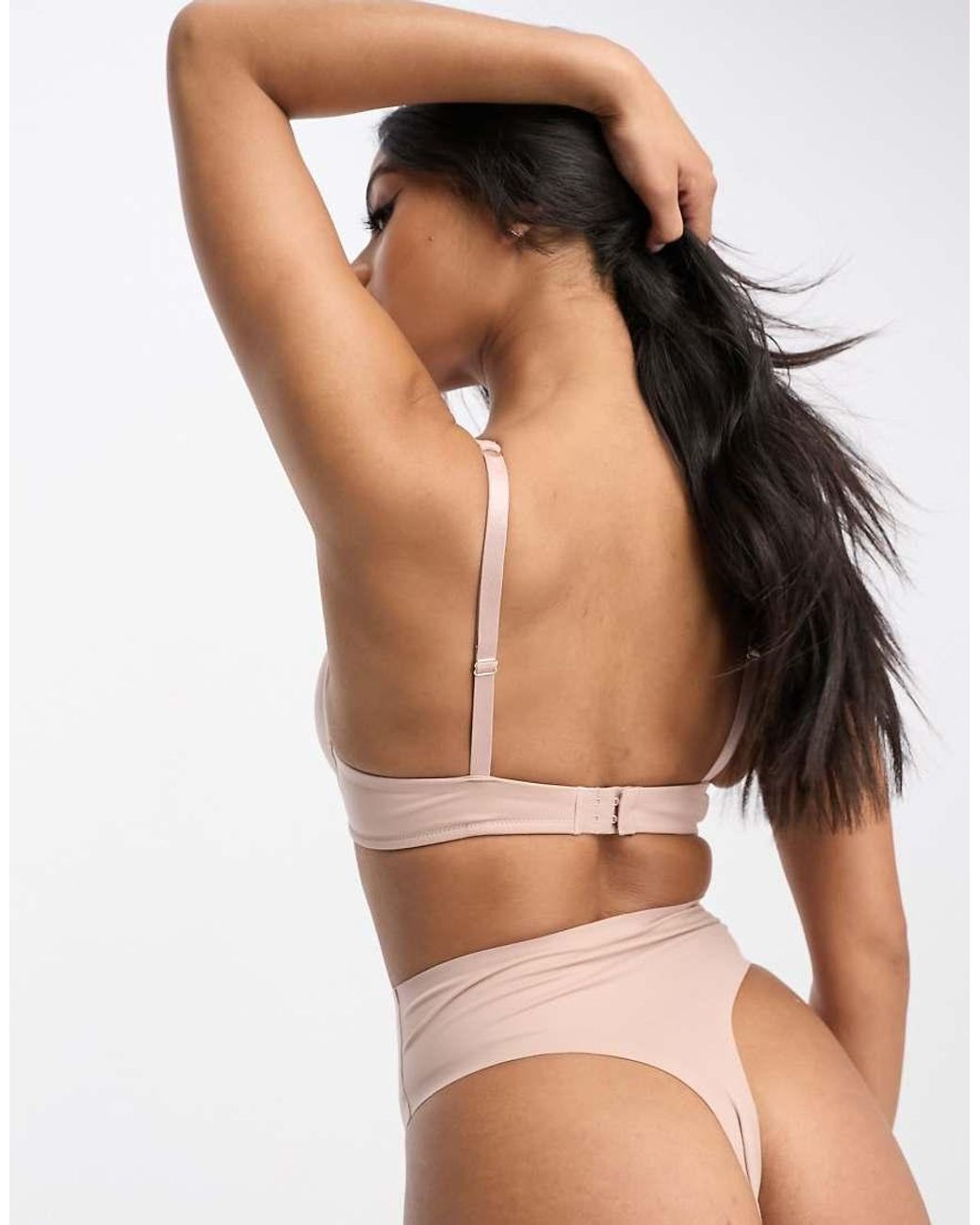 ASOS Brown Marina Smoothing Underwire Bra