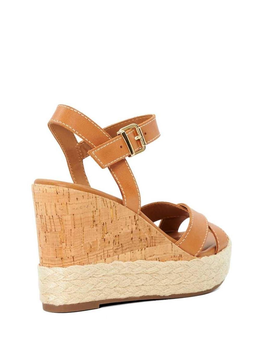 Dune Metallic Kindest Wedged Heels