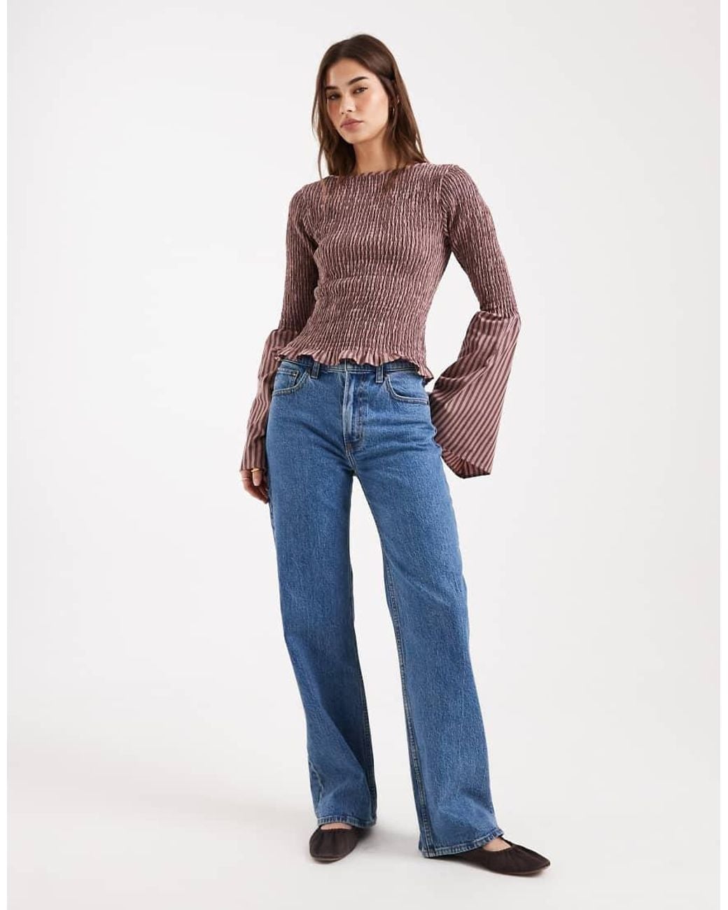 ASOS Shirred Blouse