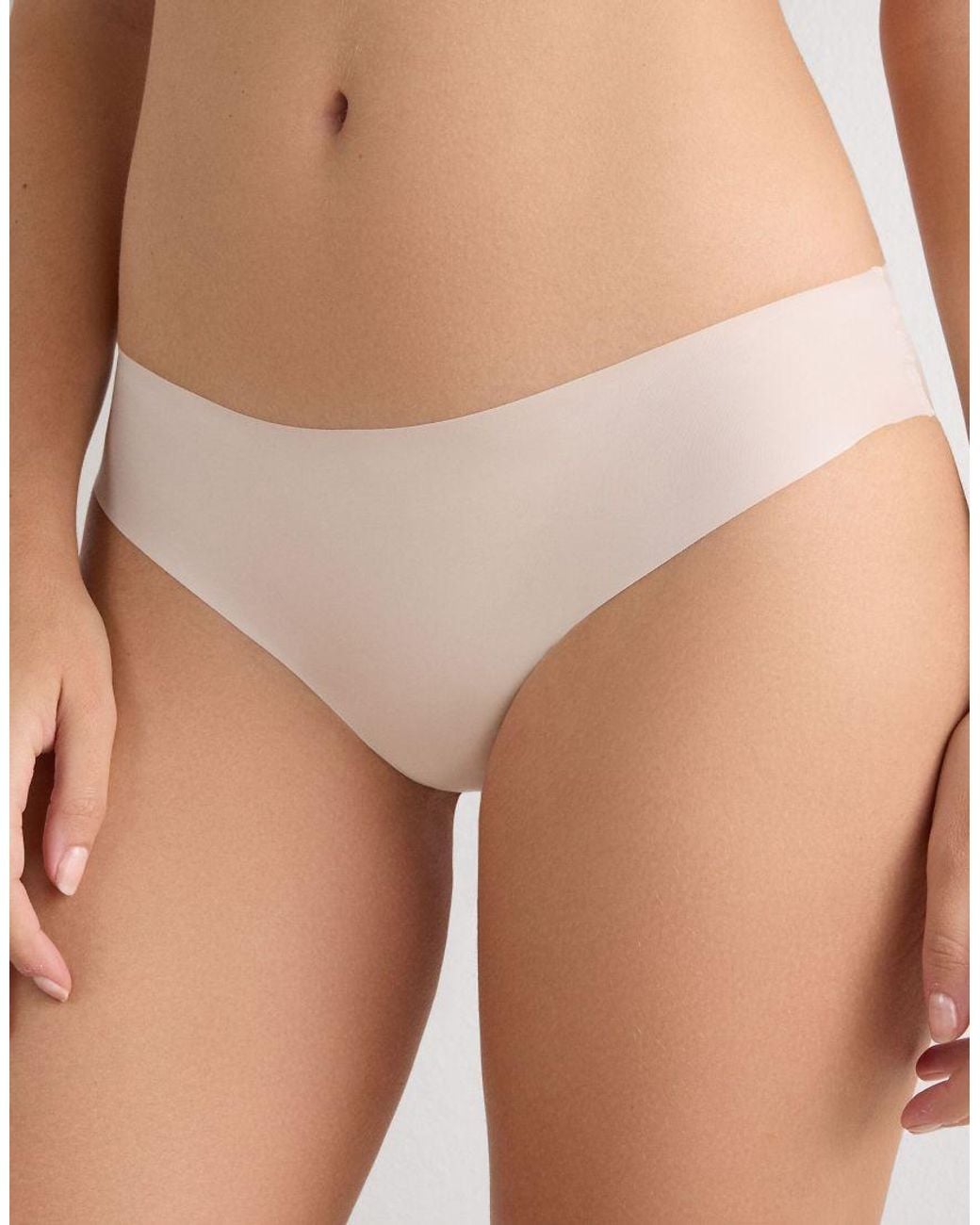 Intimissimi Natural Seamless Microfibre Snug-Fit Panties