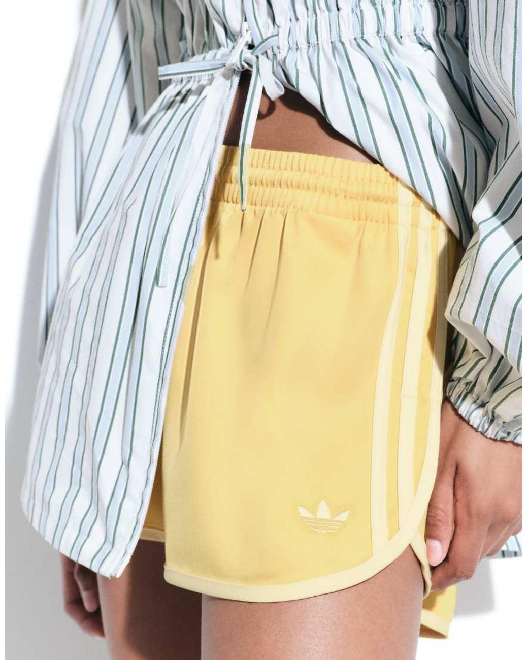 Adidas Originals White Sprinter Shorts