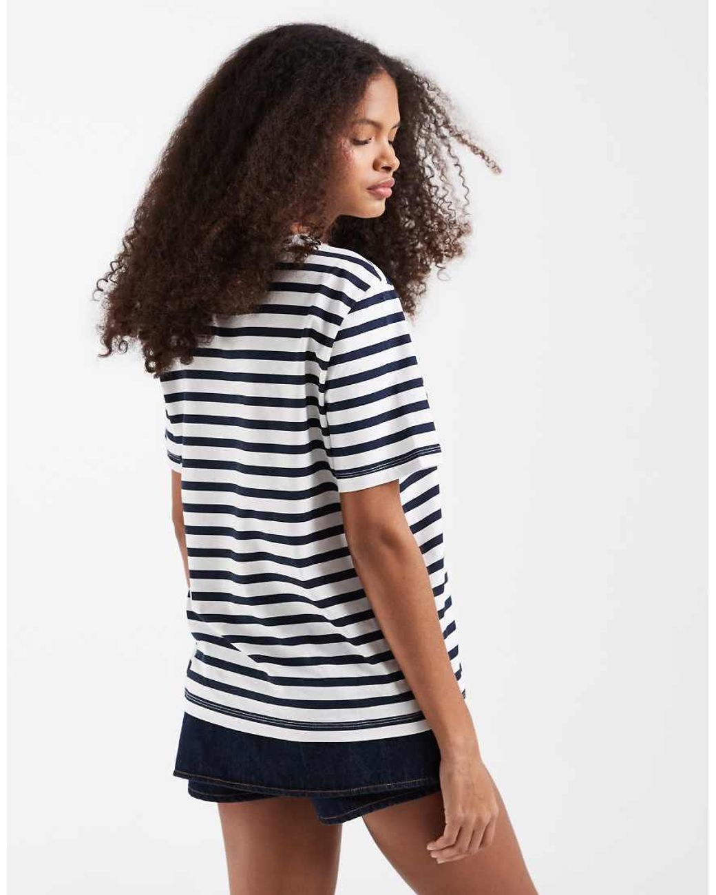 Vero Moda White Boxy T-shirt