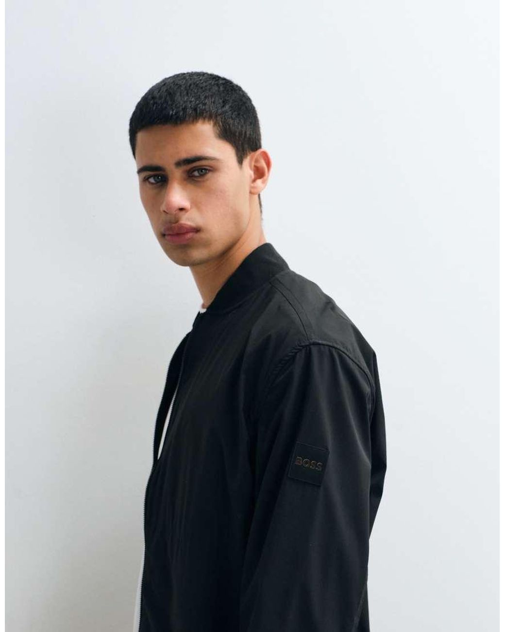Boss Blue Zepush Bomber Jacket for men
