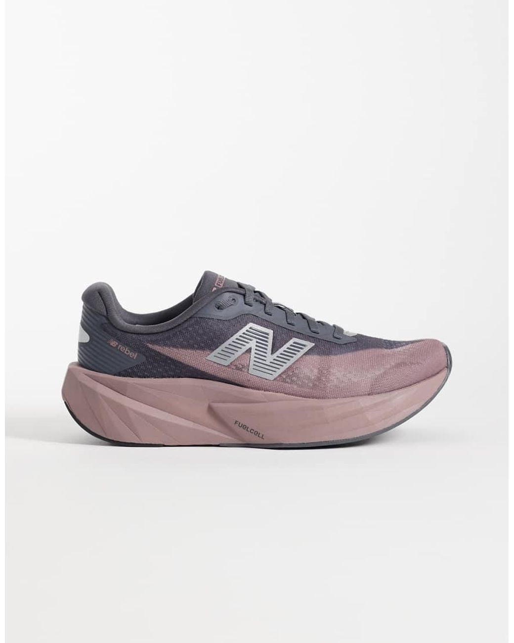 New Balance Brown Fuelcell Rebel V5 Womens Running Trainers