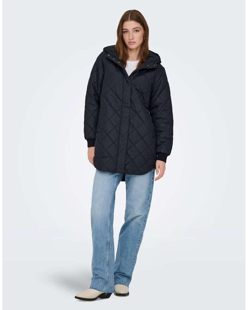 ONLY Blue Quilted Jacket