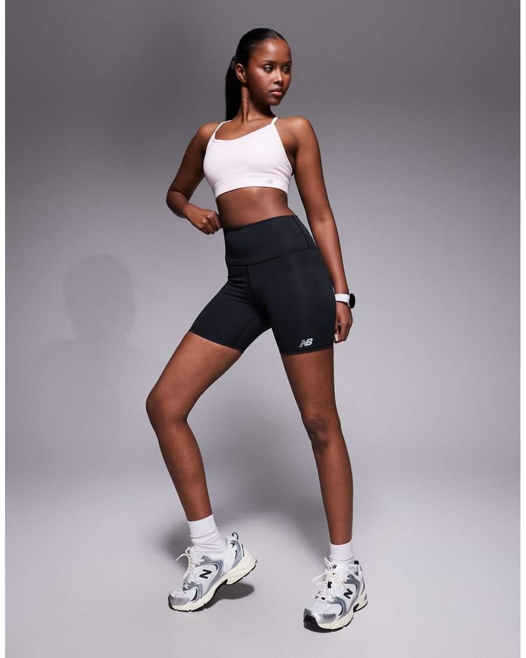 New Balance Blue Harmony High Rise Short