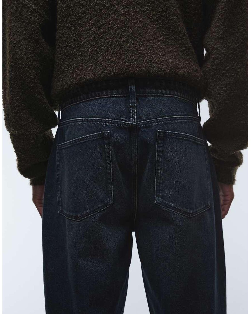 ASOS Green Straight Fit Jeans for men