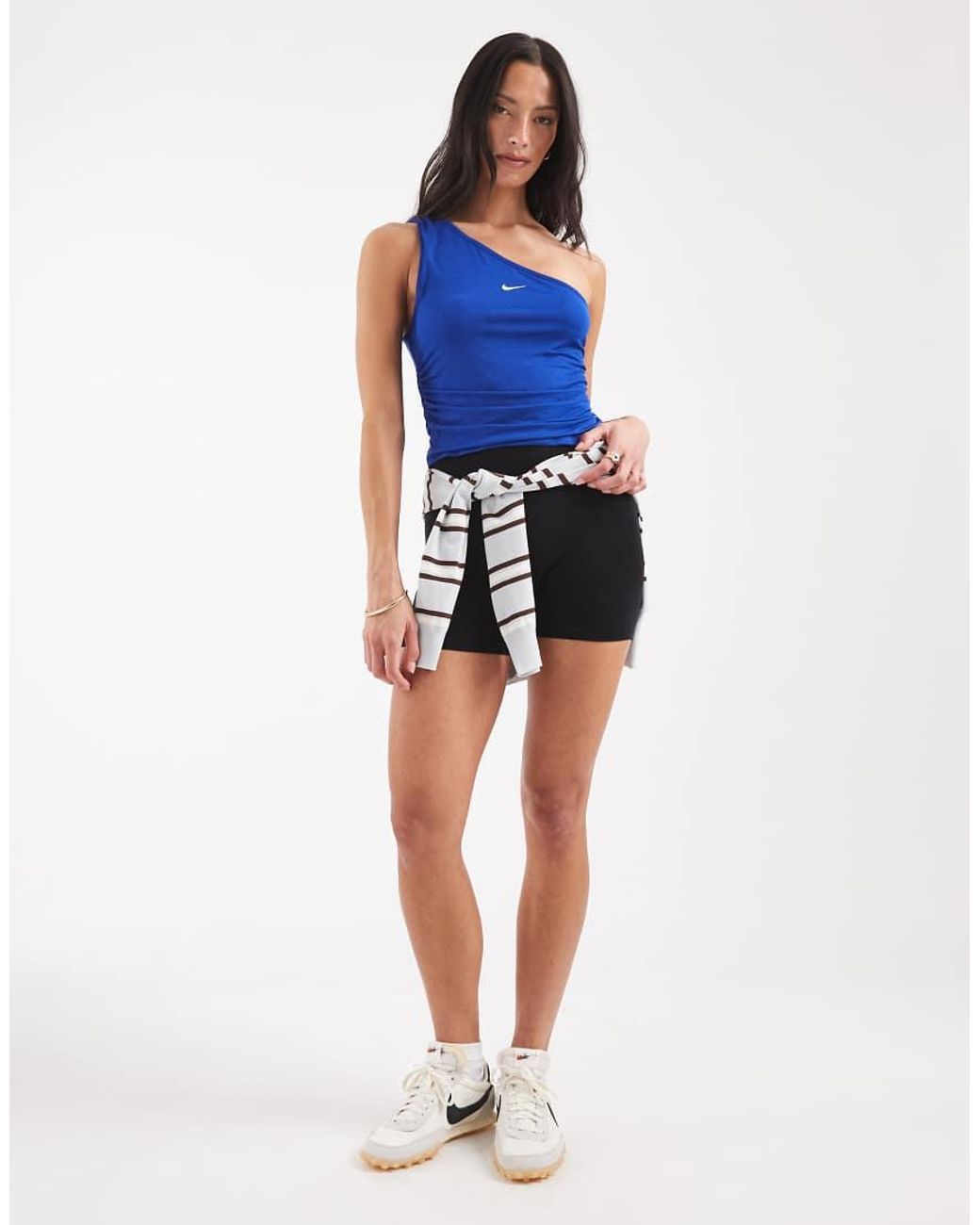 Nike Blue One Shoulder Tank