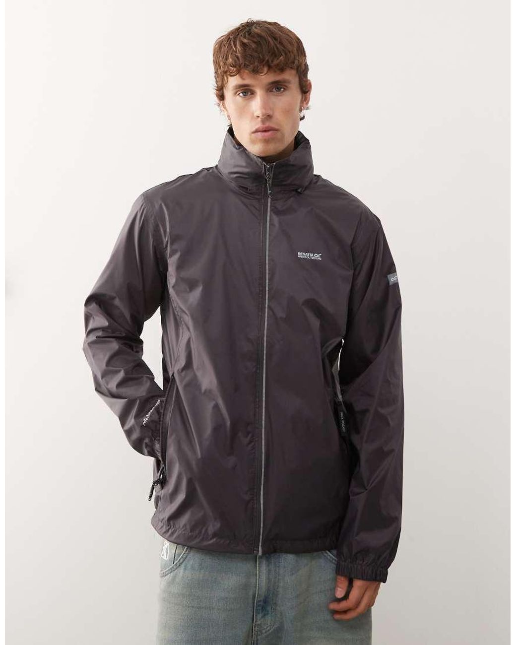 Regatta Gray Lyle Iv Waterproof Jacket for men