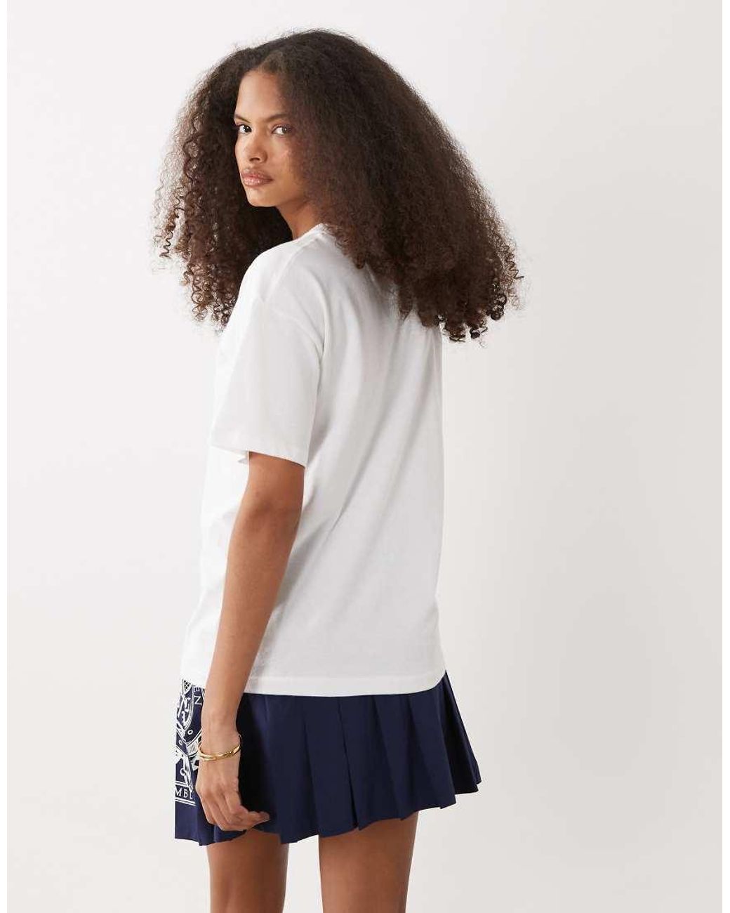 Polo Ralph Lauren White Wimbledon Capsule Classic T-shirt With Crest Embroidery
