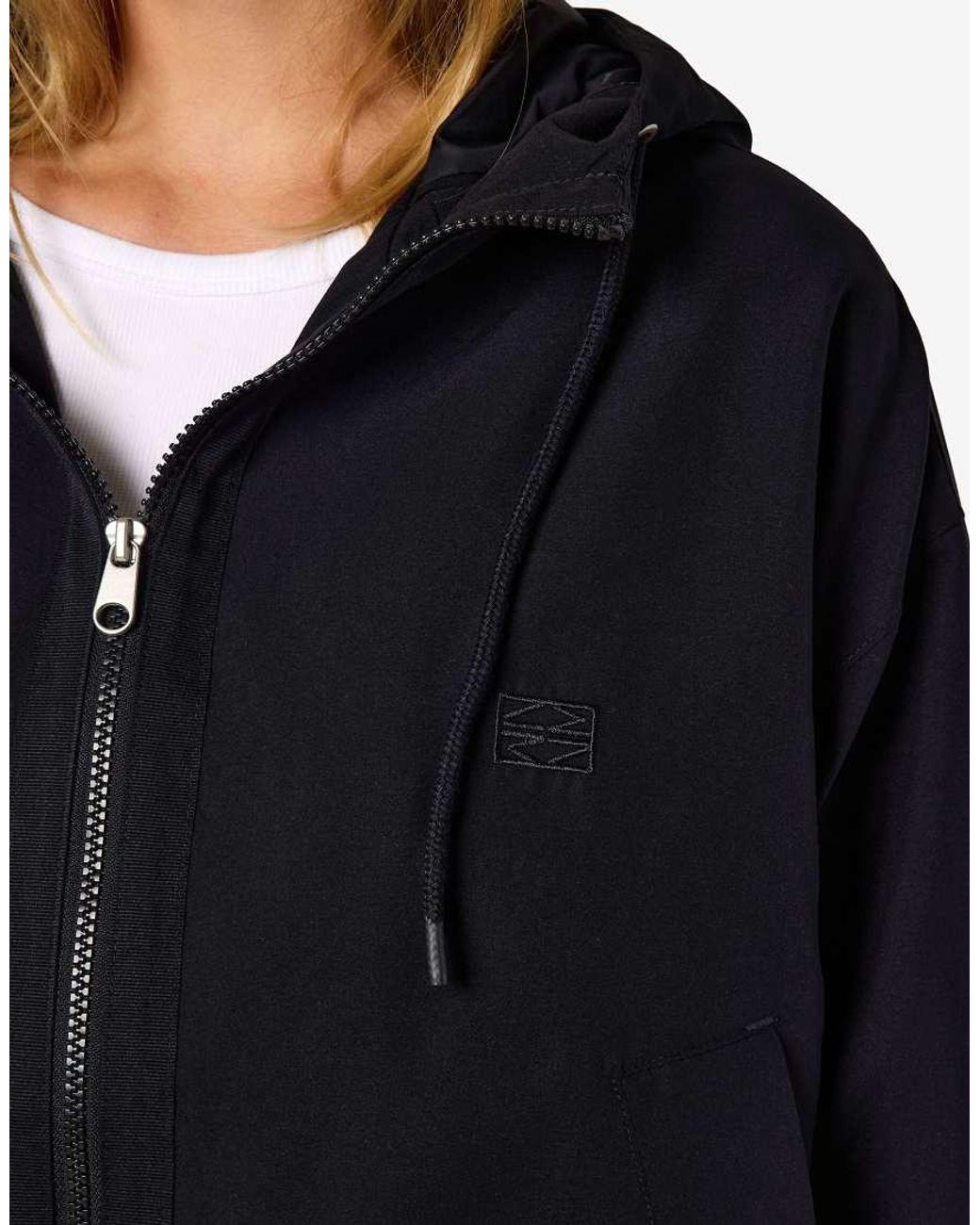 Noisy May Blue Hooded Jacket