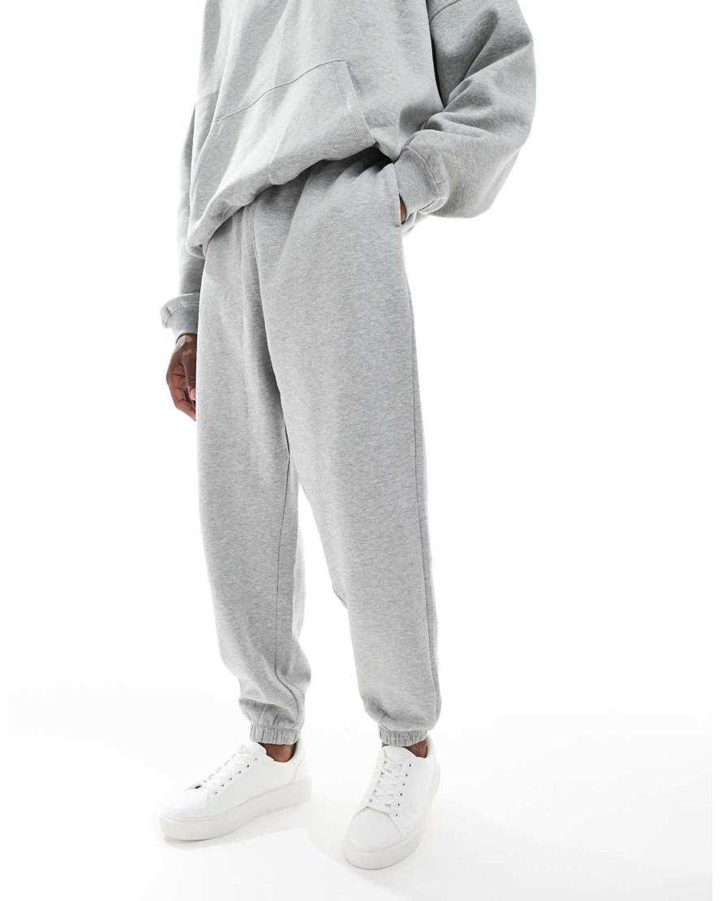ASOS Black Essentials Oversized Trackies for men