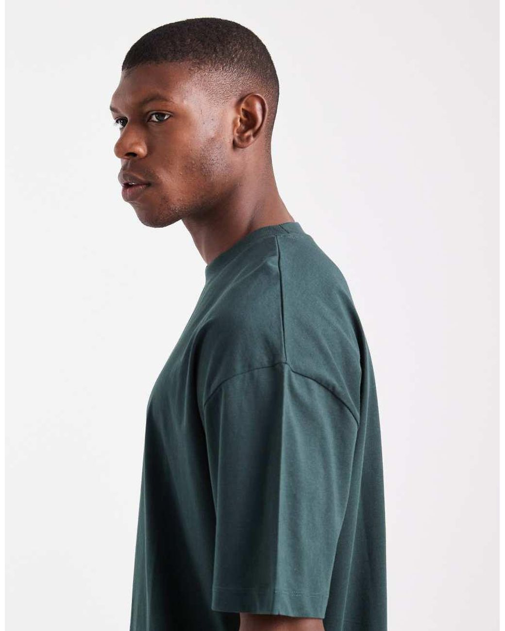ASOS Blue Essentials Oversized T-Shirt for men