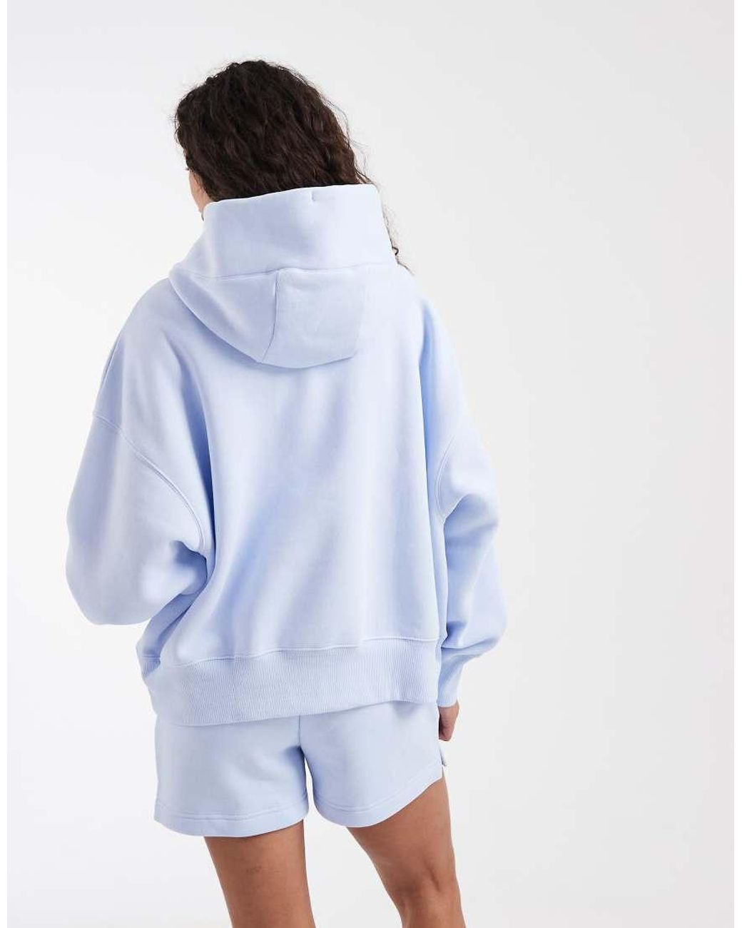 Nike White Phoenix Fleece Oversized Hoodie