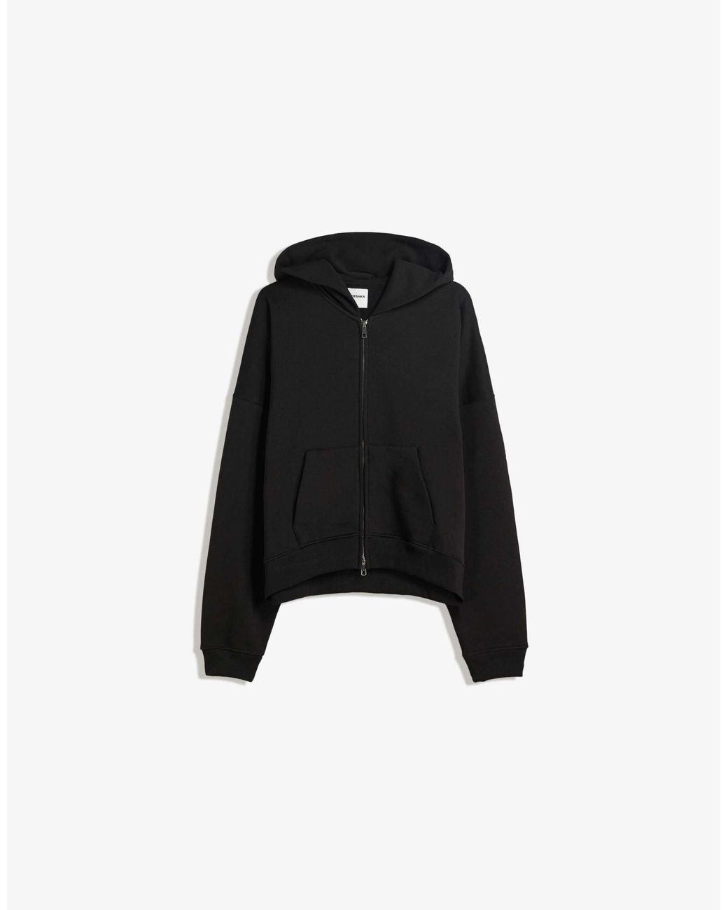 Bershka Black – oversize-kapuzenpullover