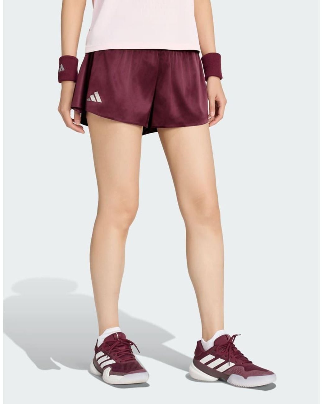 Adidas Originals Red Tennis Climacool Shorts Pro