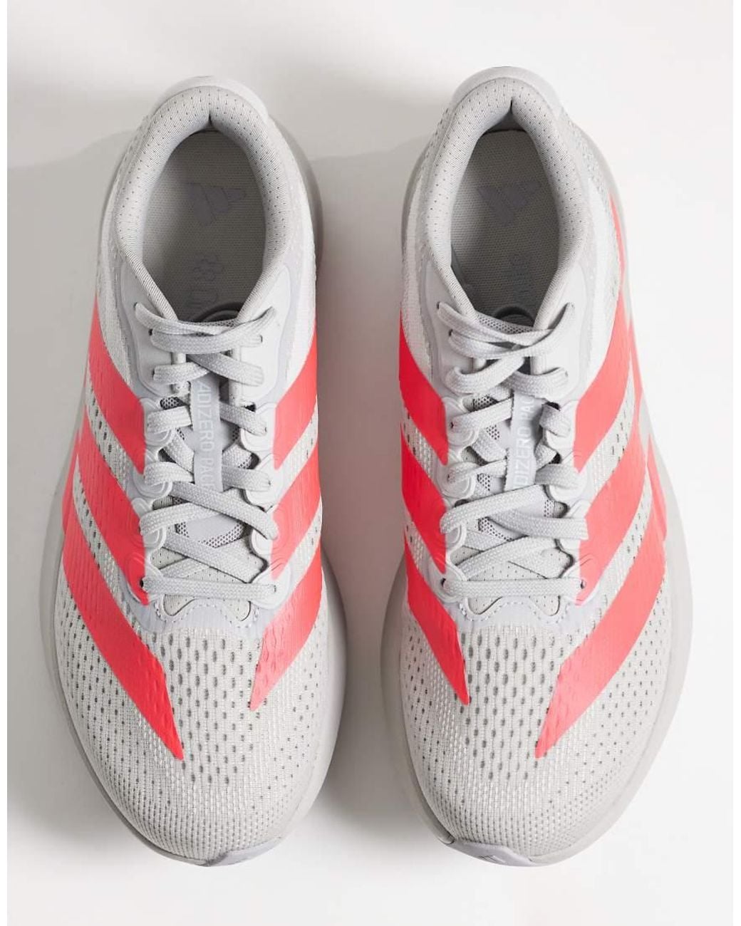 Adidas Originals Pink Adidas Running Adizero Pacer Trainers for men